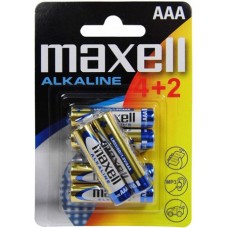 Maxell LR03 1,5V alkáli elem 4+2 db/bliszter